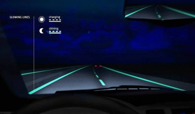 Karanlıkta parlayan yollar!