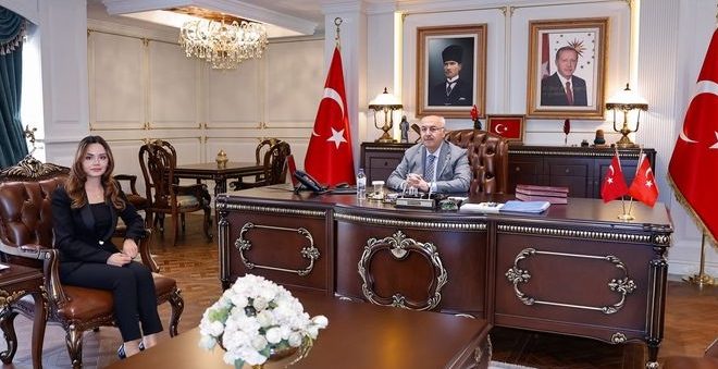 Adana Valimiz Köşker, Feke Kaymakam Vekili Feyza Yılmaz’ı Makamında Kabül Etti…