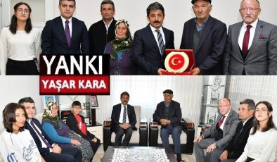 YANKI/KIRŞEHİR VALİMİZ DEMİRYÜREK’İN ŞEHİT AİLELERİ DUYARLILIĞI…