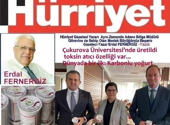 Çukurova Üniversitesi’nde üretildi toksin atıcı özelliği var… Dünyada bir ilk: Karbonlu yoğurt