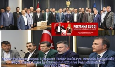 İktidar Partisinin Adana İl Başkanı Tamer DAĞLI’ya, Mustafa KANDEMİR Başta Olmak Üzere İş Dünyasının Etkin ve Faal isimlerinden DESTEK Ziyareti…