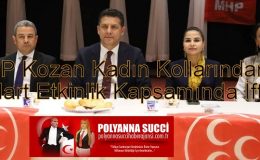 MHP Kozan Kadın Kollarından 8 Mart Etkinlik Kapsamında İftar…