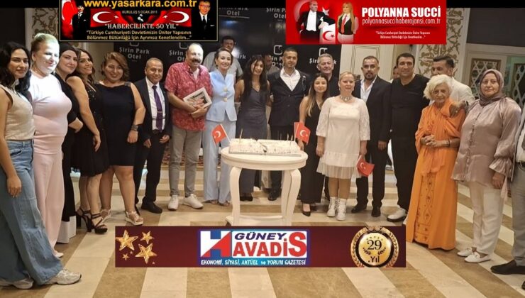 GÜNEY HAVADİS Gazetemizin 29. Ödüllü Geleneksel Gala Gecesi Görsel Şovla ŞİRİN PARK Otelde Gerçekleşti…