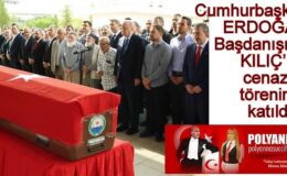 Cumhurbaşkanımız ERDOĞAN, Başdanışmanı KILIÇ’ın cenaze törenine katıldı