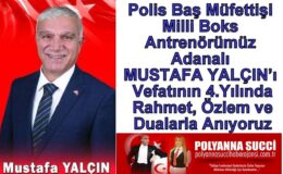 Polis Baş Müfettişi Milli Boks Antrenörümüz Adanalı MUSTAFA YALÇIN’ı Vefatının 4.Yılında Rahmet, Özlem ve Dualarla Anıyoruz