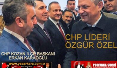 CHP Lideri Özgür ÖZEL’i, Erkan KARAOĞLU’lu Kozan İlçe Teşkilatı Havaalanında Karışlayıp Hatay’da Miting Alanına Kadar Büyük Bir Coşkuyla Eşlik Ettiler…