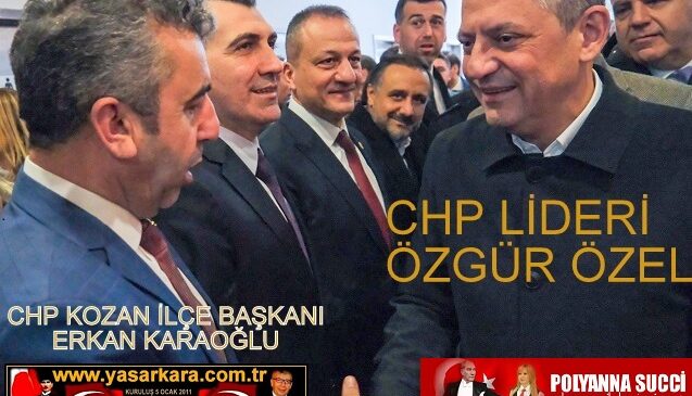 CHP Lideri Özgür ÖZEL’i, Erkan KARAOĞLU’lu Kozan İlçe Teşkilatı Havaalanında Karışlayıp Hatay’da Miting Alanına Kadar Büyük Bir Coşkuyla Eşlik Ettiler…