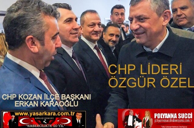 CHP Lideri Özgür ÖZEL’i, Erkan KARAOĞLU’lu Kozan İlçe Teşkilatı Havaalanında Karışlayıp Hatay’da Miting Alanına Kadar Büyük Bir Coşkuyla Eşlik Ettiler…