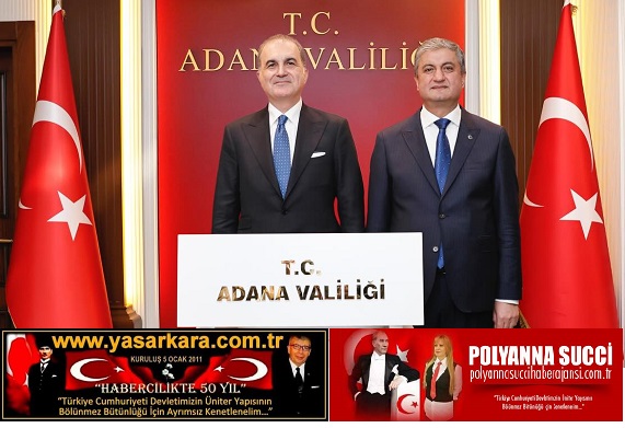 AK PARTİ GENEL BAŞKAN YARDIMCISI VE PARTİ SÖZCÜSÜ ADANA MİLLETVEKİLİMİZ  “BİZİM ÖMER”  ÖMER ÇELİK’TEN  ADANA VALİMİZ MUSTAFA YAVUZ’A HAYIRLI OLSUN ZİYARETİ…