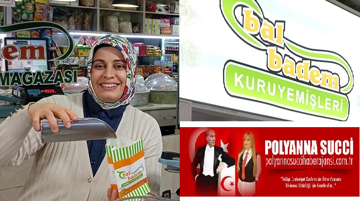 Kuruyemişçiliğin Önemli Mekanlarından  “Bal Badem” in Hanımefendi İşletmecisi Asiye BABAT Diyor ki  “Müşterilerimiz Velinimetimizdir…” 