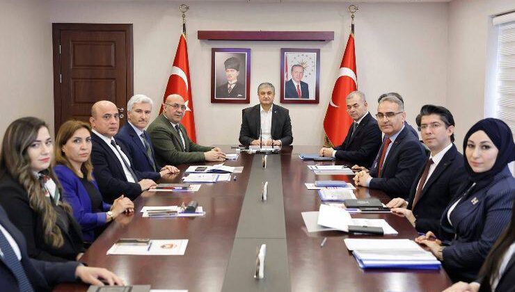 Vali Mustafa Yavuz Başkanlığında Eğitim Değerlendirme Toplantısı Gerçekleştirildi