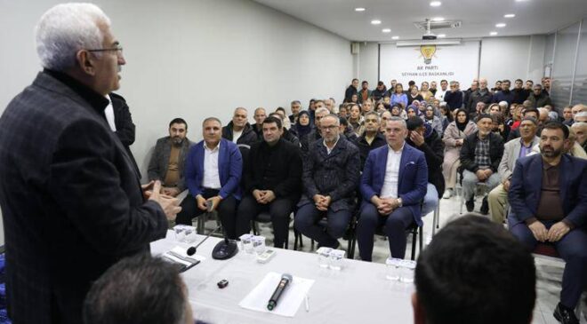 AK Parti Seyhan İlçe 13. Bölge Mahalle Toplantısı Gerçekleştirildi.