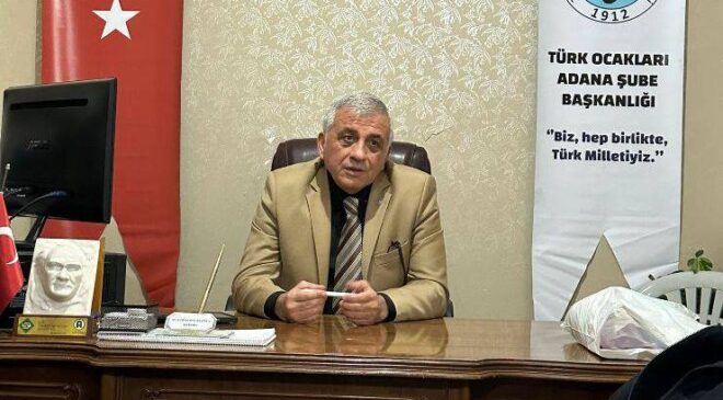  Türk Ocakları Adana Şube Başkanlığına Yapılan Kongreyle Ali KARAKUŞ Getirildi…