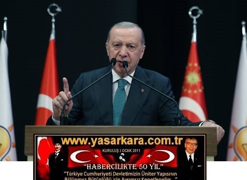 Cumhurbaşkanımız ERDOĞAN “Etrafımızı saran nefret söylemlerine, savaş çığırtkanlıklarına ve çatışma iklimine asla teslim olmayacağız”