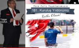 10 NİSAN 2026 KAHRAMAN TÜRK POLİS TEŞKİLATIMIZIN 181, GAZETECİ YAŞAR KARA -YANKI OLARAK BENİM 67. YAŞ GÜNÜM KUTLU OLSUN… 10.04.2026