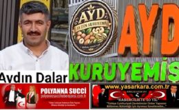 Tüm İslam Aleminin, Eş Dost, Akraba  ve  Velinimetimiz  Müşterilerimizin; Mübarek Kurban Bayramını En İçten Dileklerimizle Kutluyor, Bayramın Hayırlara Vesile Olmasını  Cenab-ı Haktan Niyaz Ediyoruz. Aydın DALAR-AYD Kuruyemiş