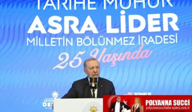 Cumhurbaşkanımız ERDOĞAN “Çeyrek asırda büyük bir başarı hikâyesine imza attık”