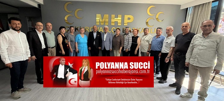 MHP Çukurova İlçe Başkanı Mehmet ŞAHİN’e, Hatay-Reyhanlı Belediyesi Eski Başkan Bülent BAHADIRLI’dan Ziyaret…