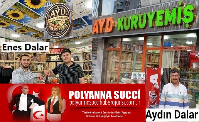 Kardeş Enes DALAR’dan, İşletmeciliğini Ağabeyi Aydın Dalar’ın Yaptığı  Kuruyemişçiliğin Marka Adresi “AYD Kuruyemiş”te Müşterilere Layıkıyla Hizmet Verirken, Hem Müşterilerin Hemde;  Ailesine Verdiği  Destek İle Çevre Esnafın Takdirine Vesile Oluyor…