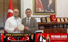  Bartın  Vilayeti  Adalet Komisyonu ve Ağır Ceza Mahkemesi Başkanlığına Atanan, Kozan Ağır Ceza Mahkemesi Başkanı Göksel SERT’e, Kozan Kent Konseyi Başkanı Diş Hekimi  Mehmet Can KARAOĞLAN’dan Ziyaret ve Kozan Anısı Hatırası…