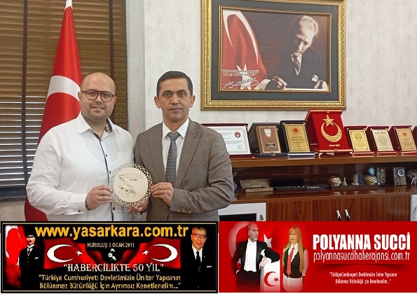  Bartın  Vilayeti  Adalet Komisyonu ve Ağır Ceza Mahkemesi Başkanlığına Atanan, Kozan Ağır Ceza Mahkemesi Başkanı Göksel SERT’e, Kozan Kent Konseyi Başkanı Diş Hekimi  Mehmet Can KARAOĞLAN’dan Ziyaret ve Kozan Anısı Hatırası…
