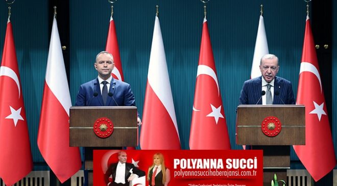 Cumhurbaşkanımız ERDOĞAN “Polonya ile iki NATO müttefiki olarak iş birliğimizi güçlendirmek için çalışıyoruz”