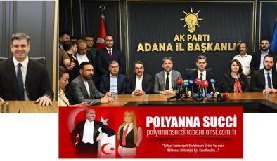 Bugün Makamına Oturan Ak Parti’de Adana’nın Yeni İl Başkanı Mustafa ÖZKAN Coşkusu. Parti Binlerce Partiliyle Doldu Taştı…