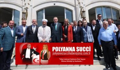 Cumhurbaşkanımız ERDOĞAN, Başkentimiz Ankara’da Mardinli Tanınmış Değer Süleyman Bölünmez ‘in Banisi Olduğu  Eğitim Vakfı Camiinde Cuma Namazının Ardından Etkin İsimlerle Sohbet Ederek İncelemelerde Bulundu…