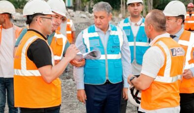 Vali Mustafa Yavuz, Kasım Gülek Köprüsü’nde Yürütülen Çalışmaları İnceledi