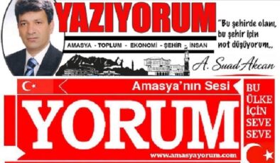 Anadolu Basınının Sevilen Köklü Değeri Ahmet Suat AKCAN’ın İmtiyazında ki Amasya Vilayetimizin Sesi Gözü Kulağı Ve “Amasya’nın Sesi Yorum” Gazetesi, 17 Ağustos 2026 Bugün Yayın Yaşamında 41 Yaşına Merhaba Dedi…