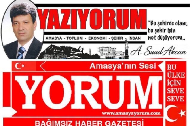 Anadolu Basınının Sevilen Köklü Değeri Ahmet Suat AKCAN’ın İmtiyazında ki Amasya Vilayetimizin Sesi Gözü Kulağı Ve “Amasya’nın Sesi Yorum” Gazetesi, 17 Ağustos 2026 Bugün Yayın Yaşamında 41 Yaşına Merhaba Dedi…