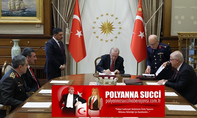 Cumhurbaşkanımız ERDOĞAN, Yüksek Askerî Şûra kararlarını imzaladı