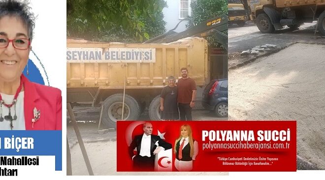 Saygın ve Sevilen Muhtar Nevin BİÇER Müjdeledi; “Seyhan Belediyesi yol ekipleri Kurtuluş mahallemizde ki bozuk parke taşların onarımına başladı Mahallelimizin Bilgisine…”