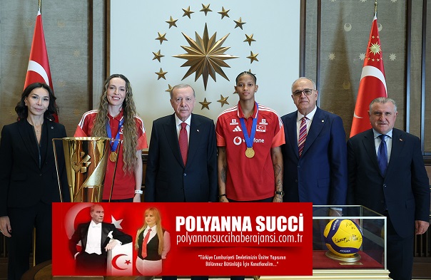 Cumhurbaşkanımız  ERDOĞAN, Şampiyon Millî Voleybolcularımızı kabul etti…