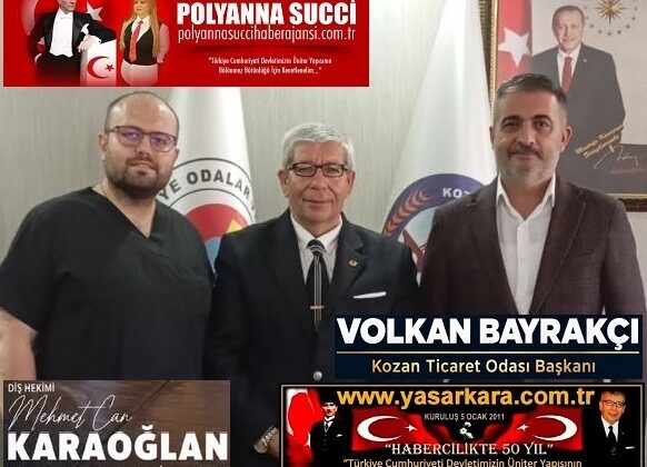 Haberciliği Duayen İsmi Uluslararası Ödüllü Haberci Siyaset Bilimci Yaşar Kara YANK’dan Adana Kozan Ticaret Odası Yönetim Kurulu Başkanı Volkan BAYRAKÇI ve Meclis Başkanı Av.Bahadır Abdullah ÜNLER’e Makamında Hayırlı Olsun Ziyareti…