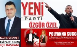 Özgür ÖZEL’in Liderliğinde ki YENİ PARTİ Kozan İlçe  Başkanı Veteriner Hekim Tevfik YÜCELİ “Yeni Parti, Yeni Vizyon, Yeni Kozan! Yeni Yönetimimiz Hayırlı Olsun…” Dedi Ve yönetim Kurulunu Tamamlayarak Kamuoyu İle Paylaştı…