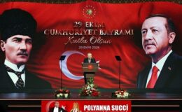 Cumhurbaşkanımız ERDOĞAN “Türkiye Cumhuriyeti, her alanda elde ettiği büyük kazanımlarla başarıdan başarıya koşmaya devam ediyor”